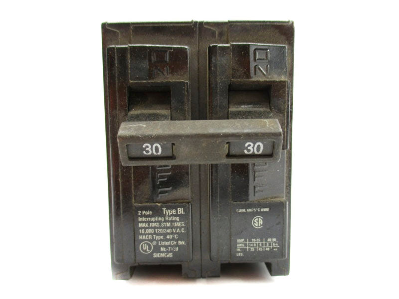 SIEMENS BL230 120/240VAC 30A UNMP