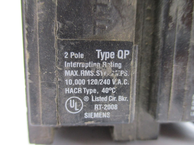 SIEMENS QP230 120/240VAC 30A UNMP