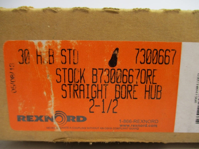 REXNORD 7300667 30HSB STD 2-1/2" NSMP