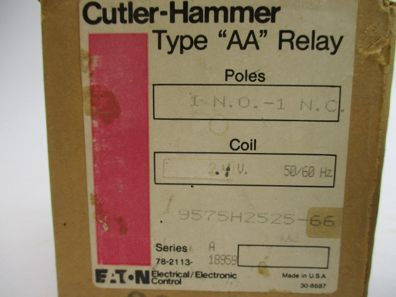 CUTLER HAMMER 9575H2525-66 SER. A 24V 16A NSMP