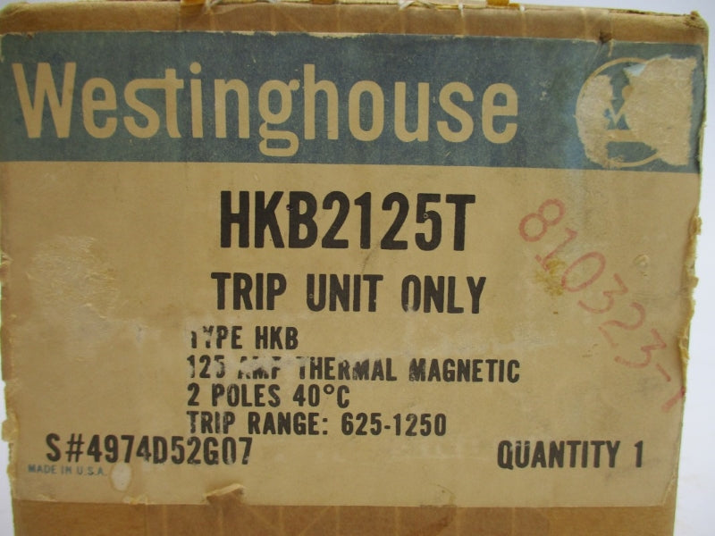 WESTINGHOUSE HKB2125T 125A NSFS