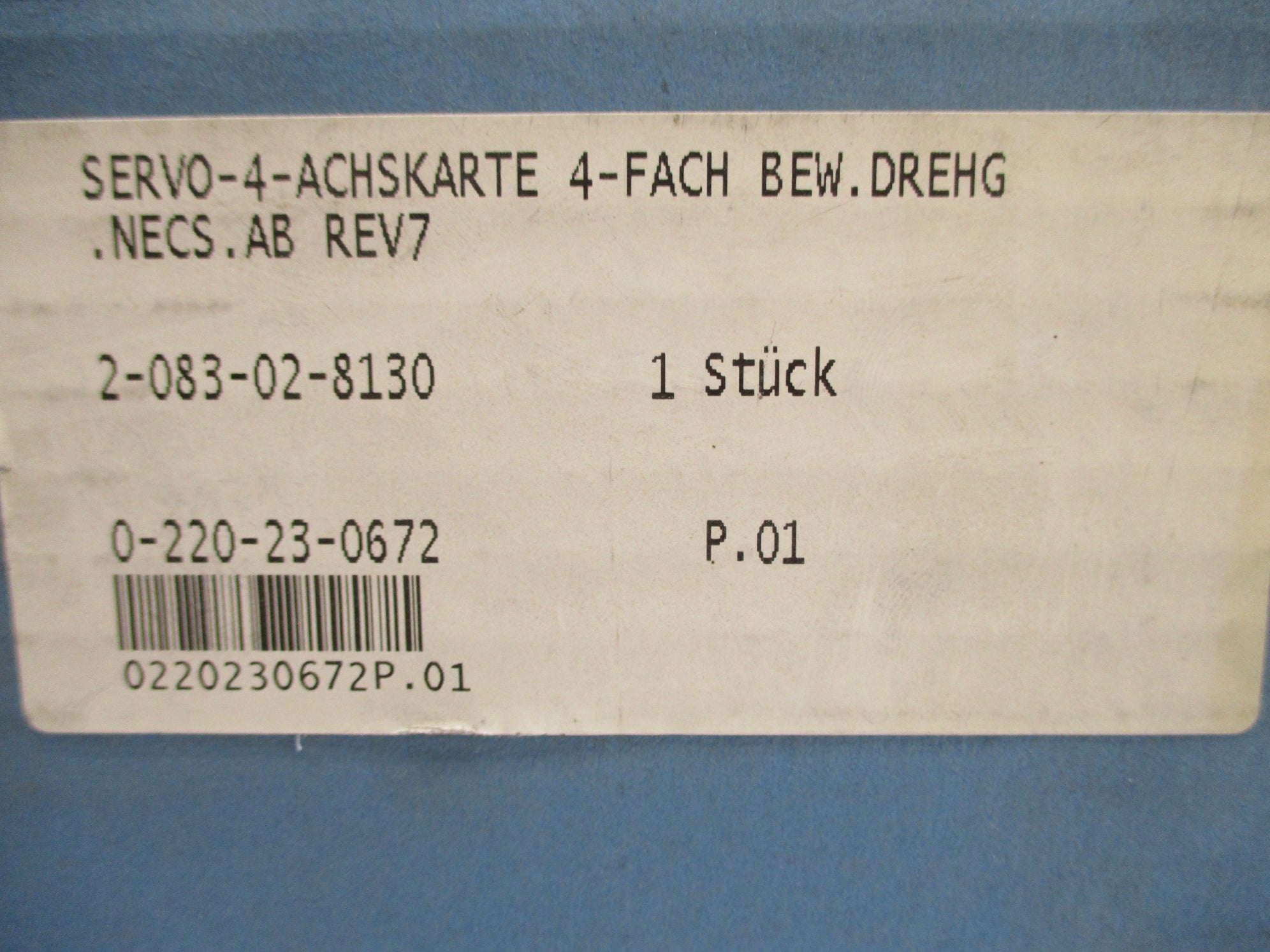 HOMATIC 2-083-02-8130 NSMP