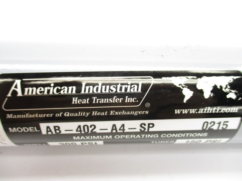 AMERICAN INDUSTRIAL AB-402-A4-SP 300PSI 300'F NSNP