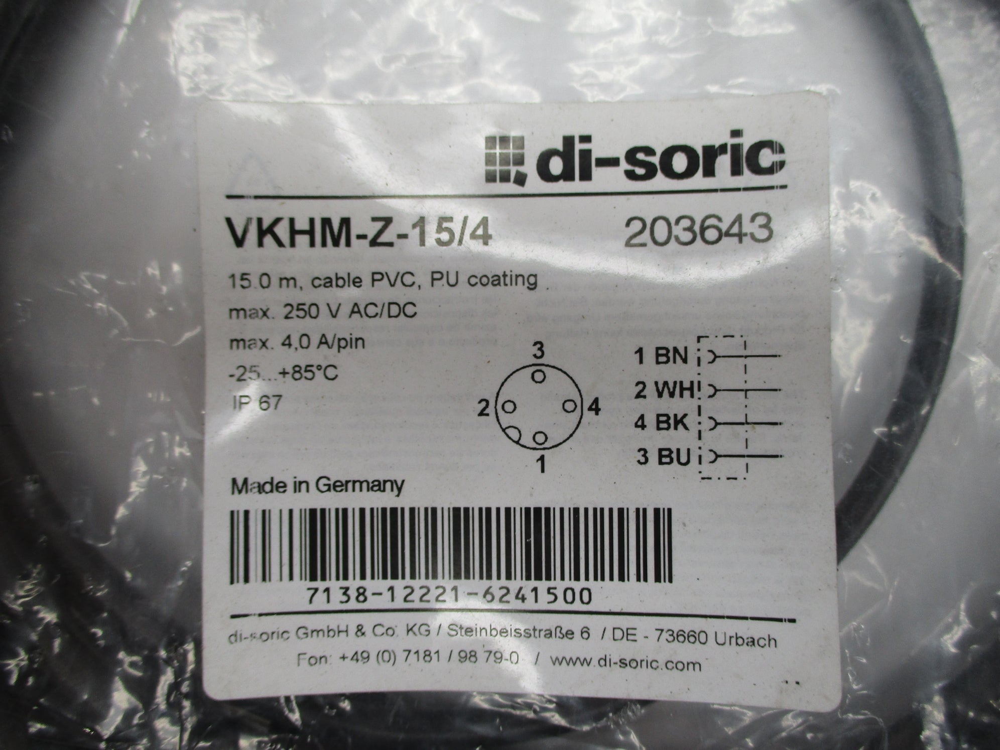 DI-SORIC VKHM-Z-15/4 NSMP