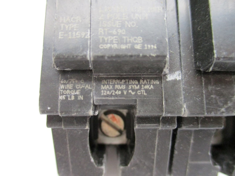 GENERAL ELECTRIC THQB240 120/240V 40A NSNP