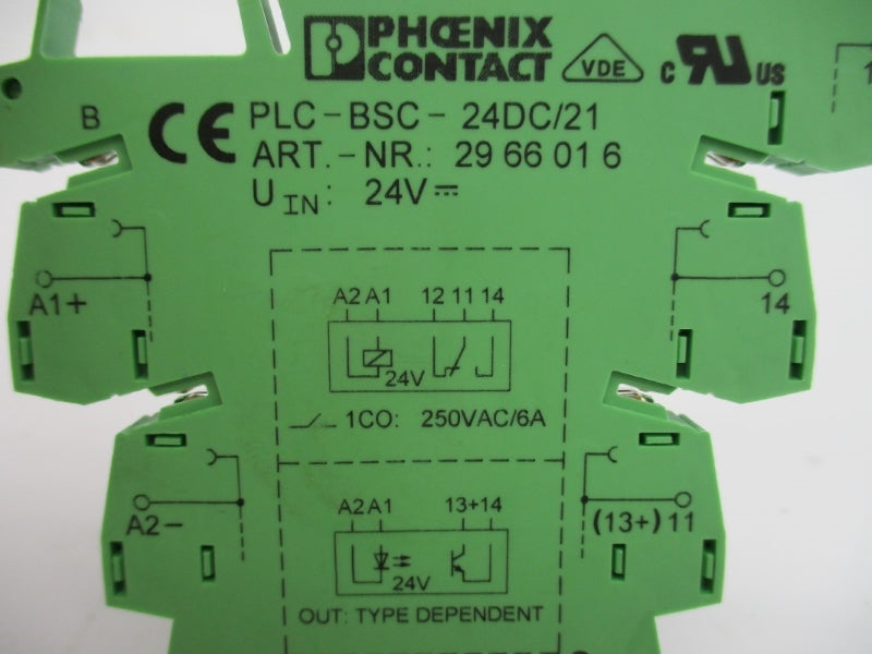 PHOENIX CONTACT PLC-BSC-24DC/21 2966016 24V NSNP