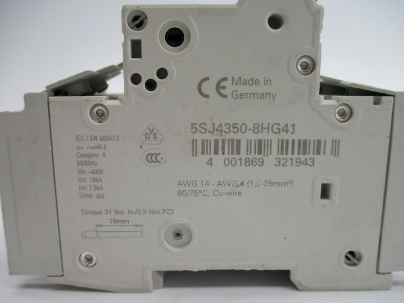 SIEMENS 5SJ4350-8HG41 400V 50A NSNP