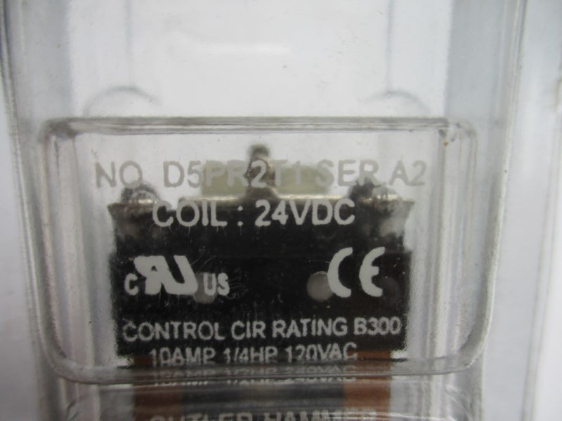 CUTLER HAMMER D5PR2T1 SER. A2 24VDC 10A NSMP