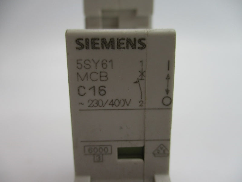 SIEMENS 5SY6116-7 230/400V 16A NSNP