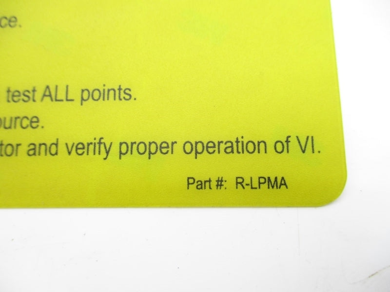 GRACE ENGINEERED PRODUCTS R-LPMA NSNP