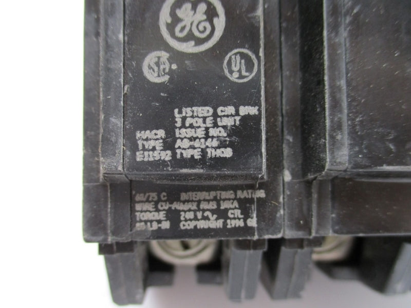 GENERAL ELECTRIC THQB360 240V 60A UNMP