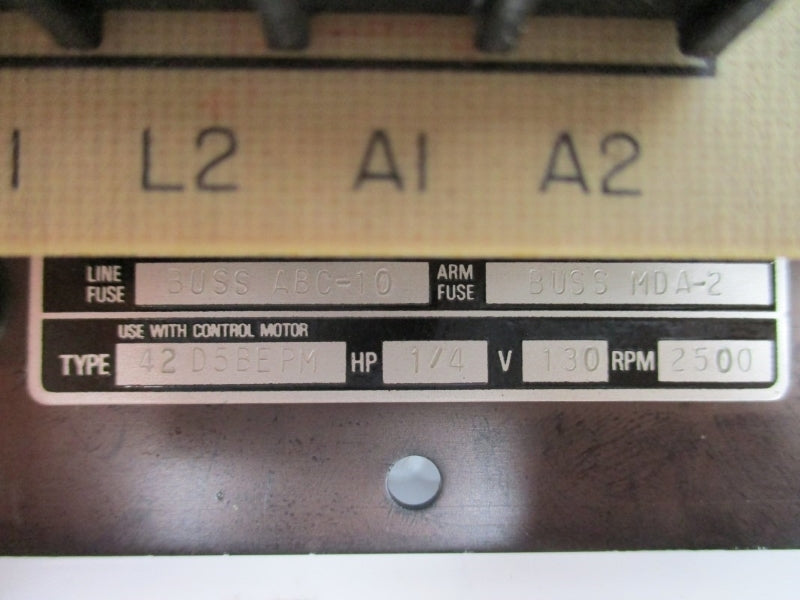 BODINE ELECTRIC DPM-6130C 115V 7.8A UNMP