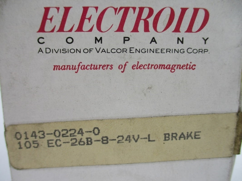 ELECTROID EC-26B-8-24V-L NSMP
