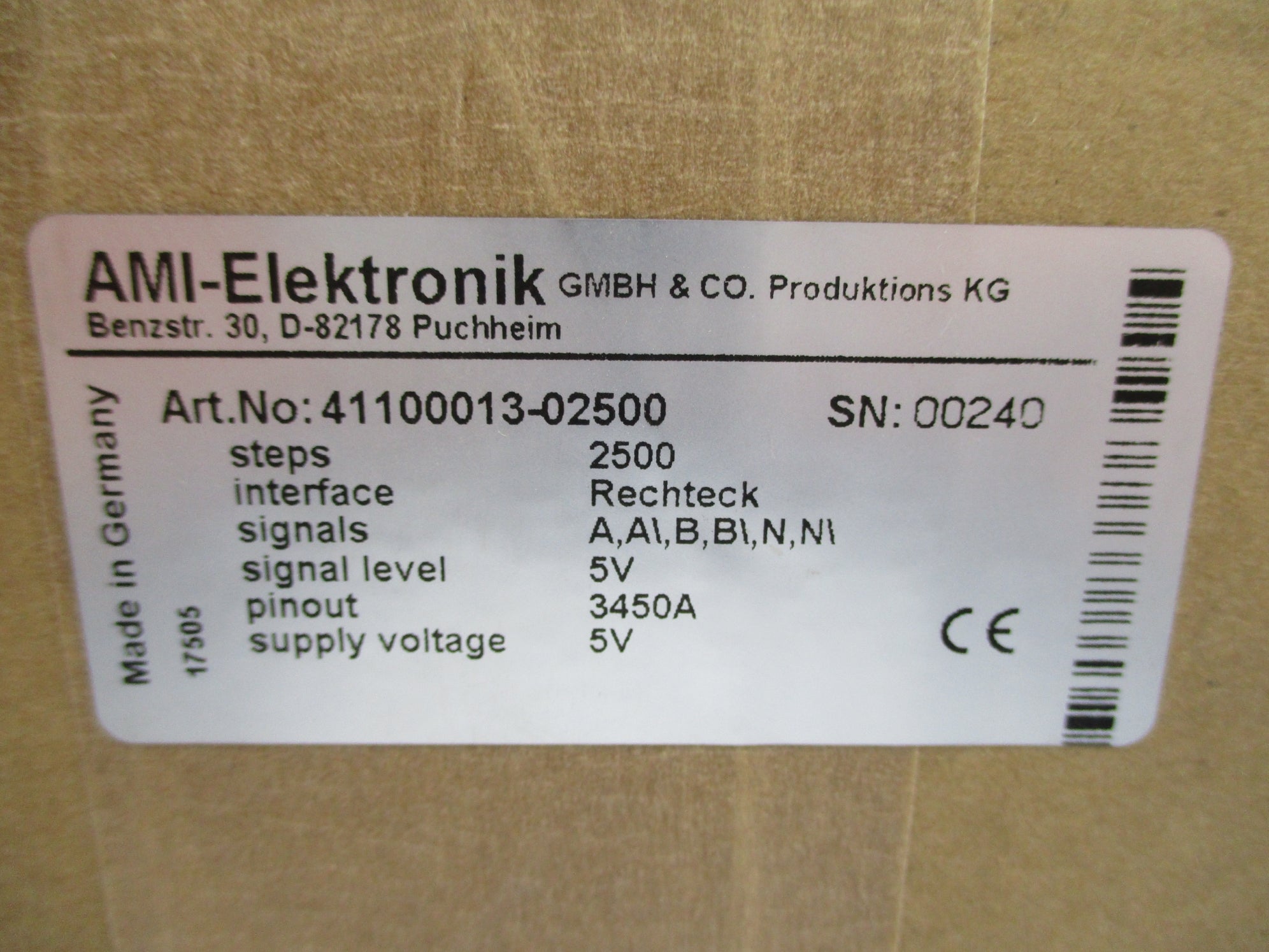 AMI-ELEKTRONIK 41100013-02500 NSFS