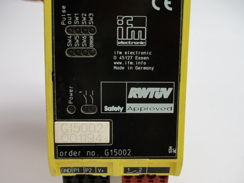 IFM EFECTOR G15002-001194 G15002 UNMP