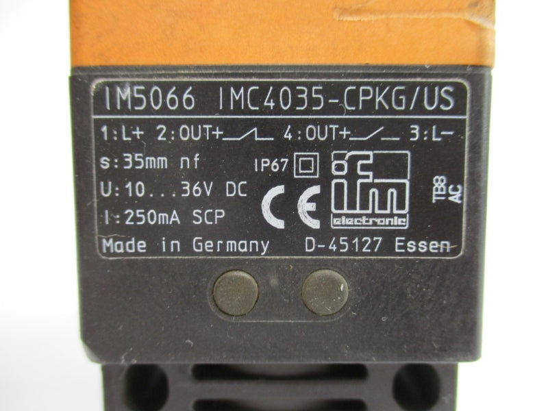 IFM EFECTOR IMC4035-CPKG/US IM5066 10-36VDC UNMP
