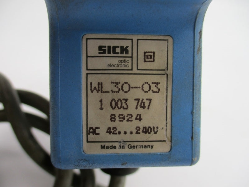 SICK WL30-03 1003747 42-240VAC UNMP