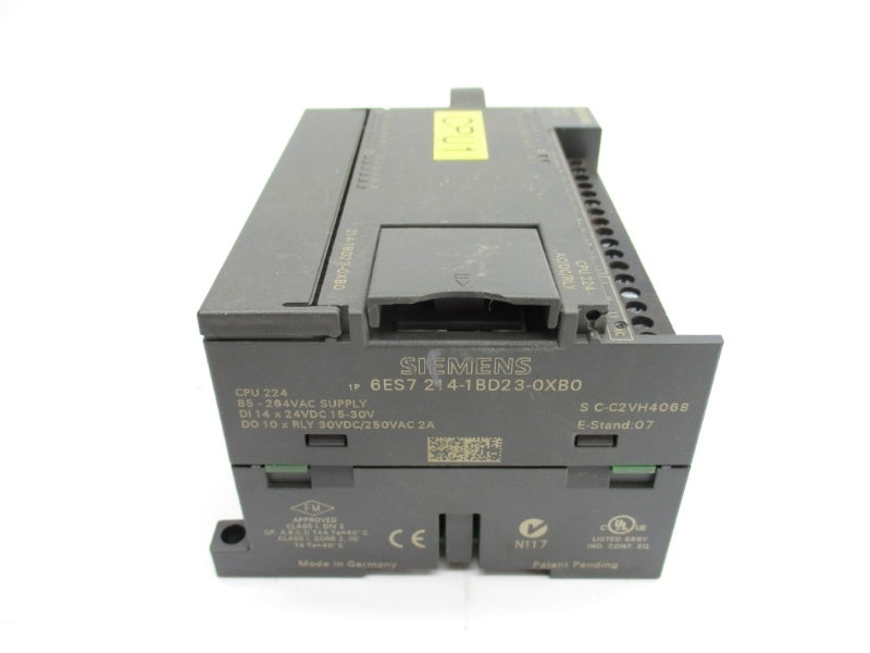 SIEMENS 6ES7214-1BD23-0XB0 85-264VAC 2A UNMP