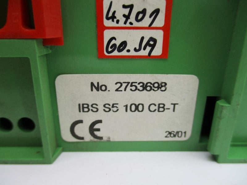 PHOENIX CONTACT IBSS5100CB-T 2753698 (AS PICTURED) UNMP