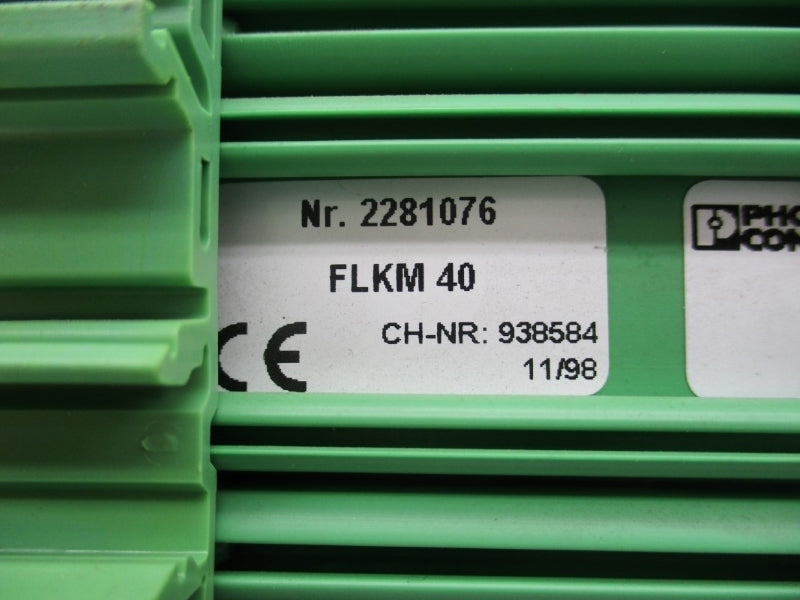 PHOENIX CONTACT FLKM40 2281076 UNMP