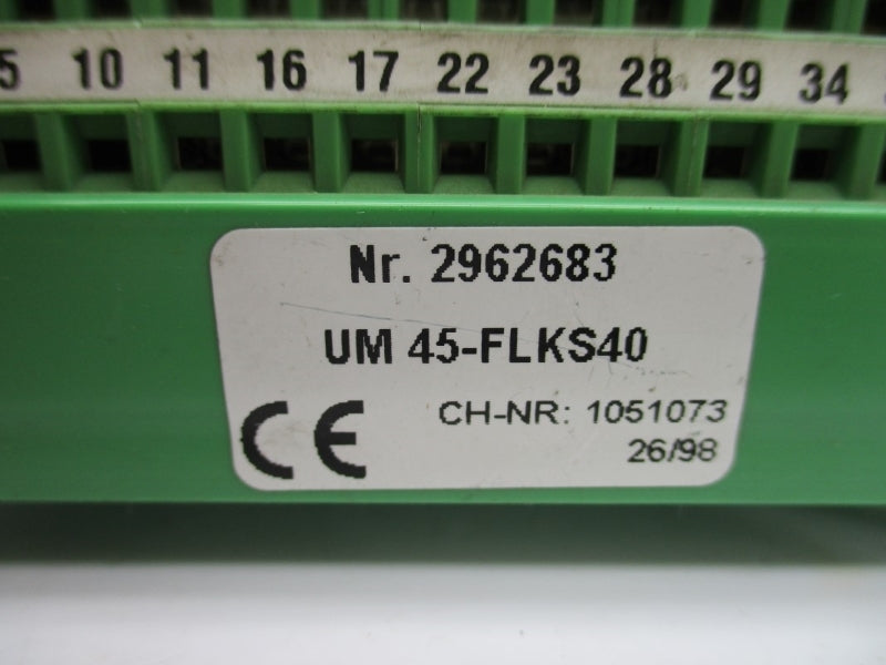 PHOENIX CONTACT UM45-FLKS40 2962683 UNMP
