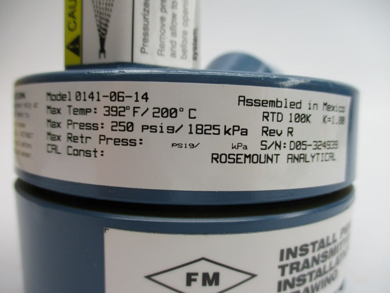 ROSEMOUNT 0141-06-14 250PSI 392'F NSMP