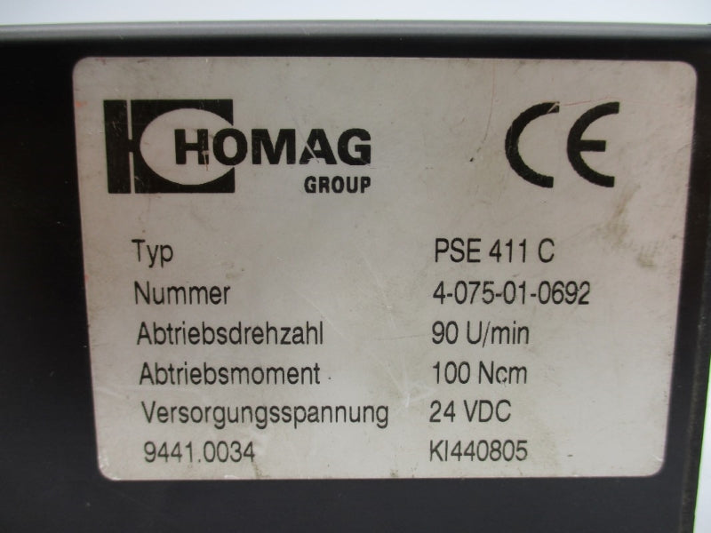 HOMAG PSE411C 4-075-01-0692 24VDC UNMP