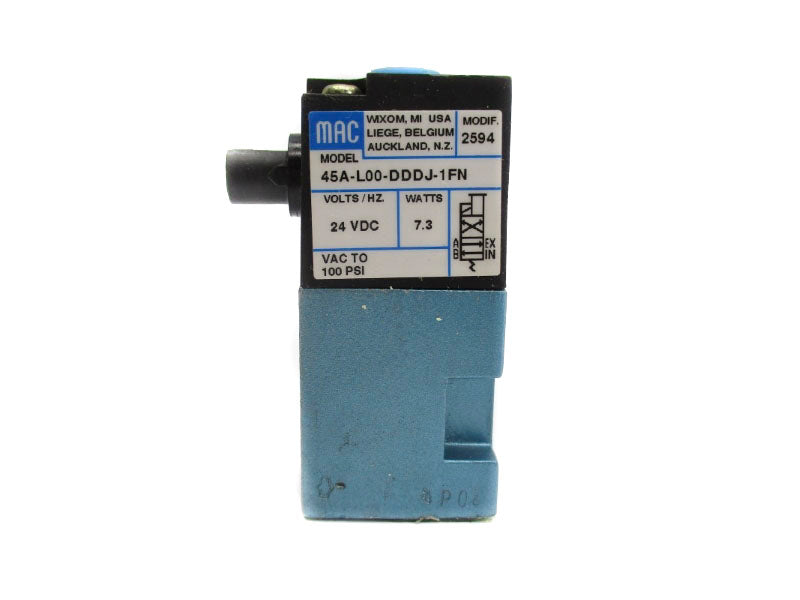 MAC 45A-L00-DDDJ-1FN 24VDC 100PSI NSNP
