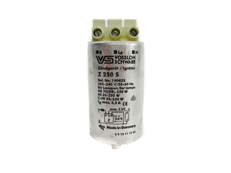 VOSSLOH SCHWABE Z250S 140425 220-240V 3.5A NSNP