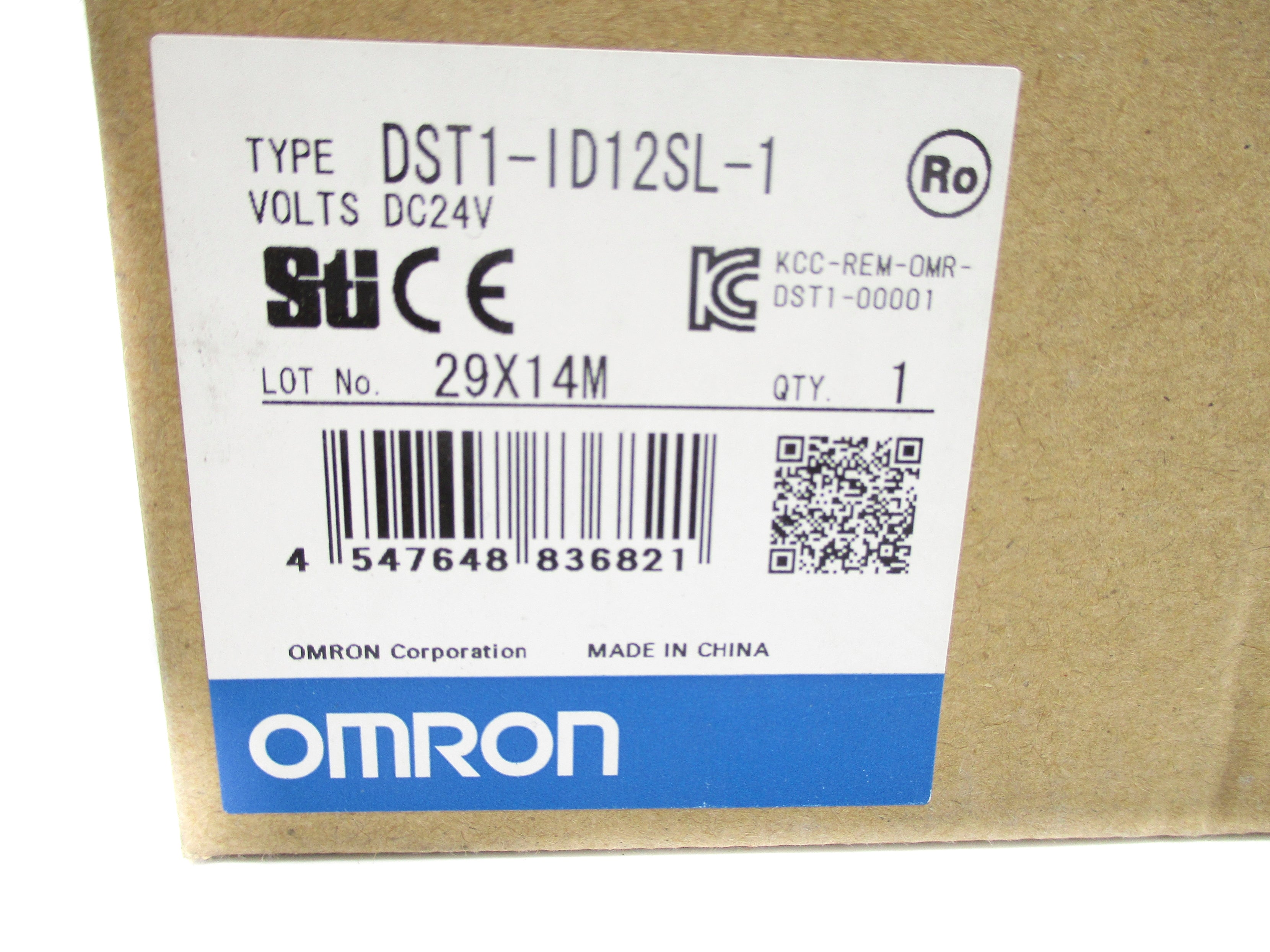 OMRON DST1-ID12SL-1 24VDC NSFS