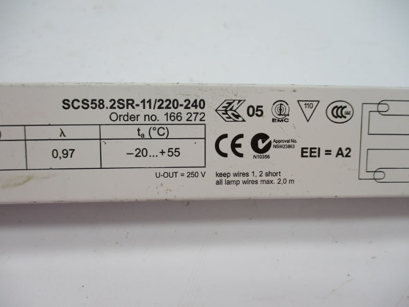 BAG ELECTRONICS SCS58.2SR-11/220-240 166272 220/240V UNMP