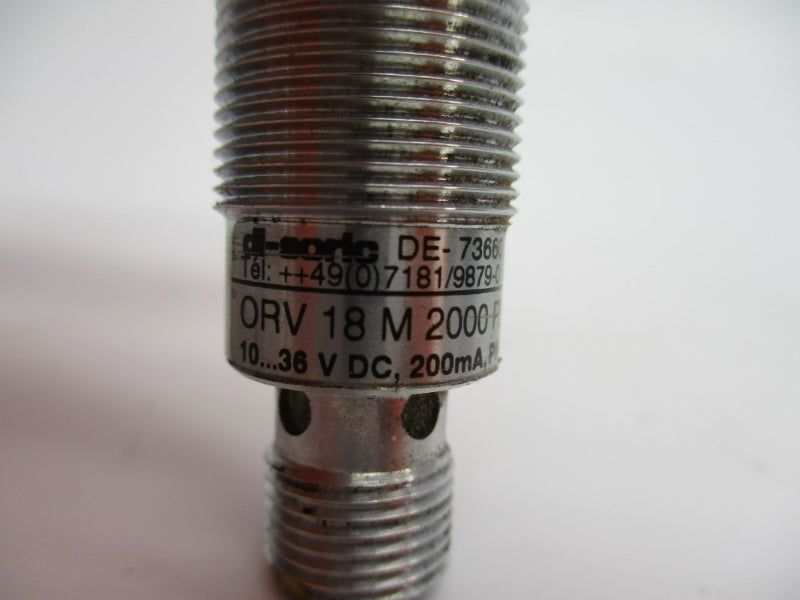 DI-SORIC ORV18M2000P2K-IBSL 10-36VDC UNMP