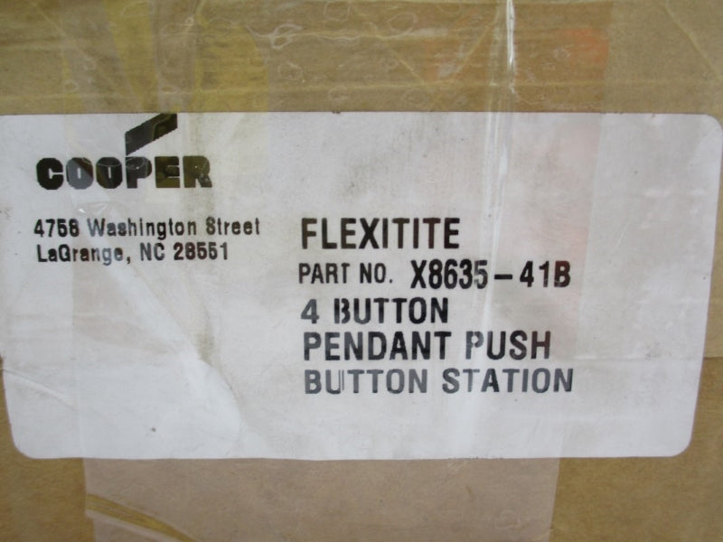 COOPER X8635-41B 125VAC NSMP