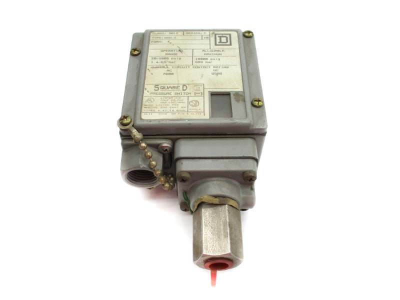 SQUARE D 9012GCW-1 SER. C 20-1000PSI UNMP