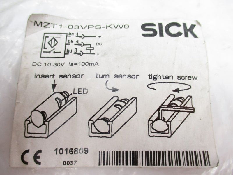 SICK MZT1-03VPS-KWO 1016809 10-30VDC NSMP