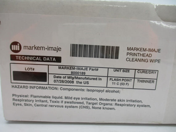 MARKEM-IMAJE 8000189 NSFS
