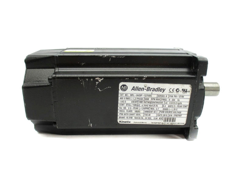 ALLEN BRADLEY MPL-B420P-SJ74AA SER. A 24VDC 6.4A NSNP