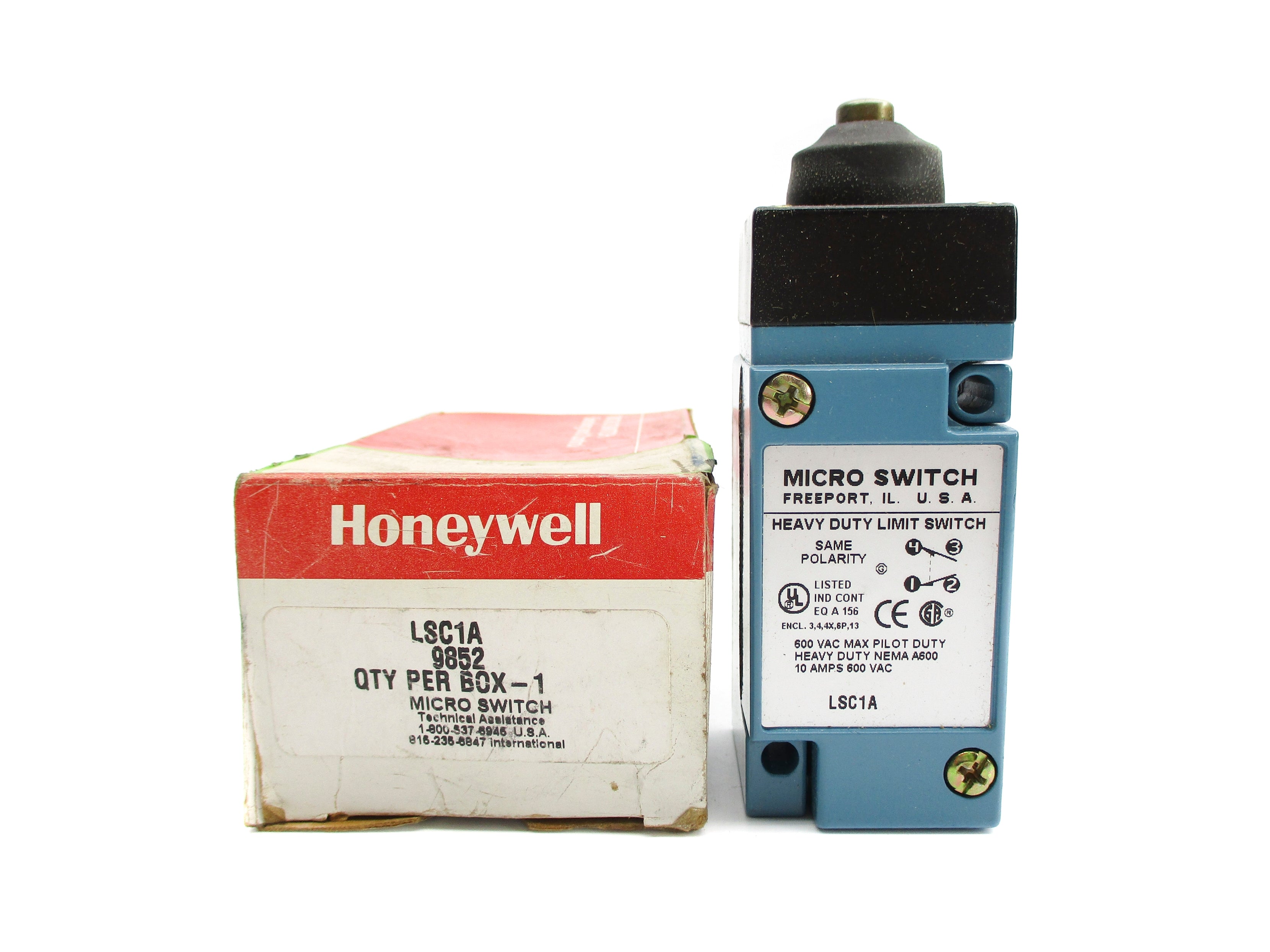 HONEYWELL LSC1A 600VAC 10A NSMP
