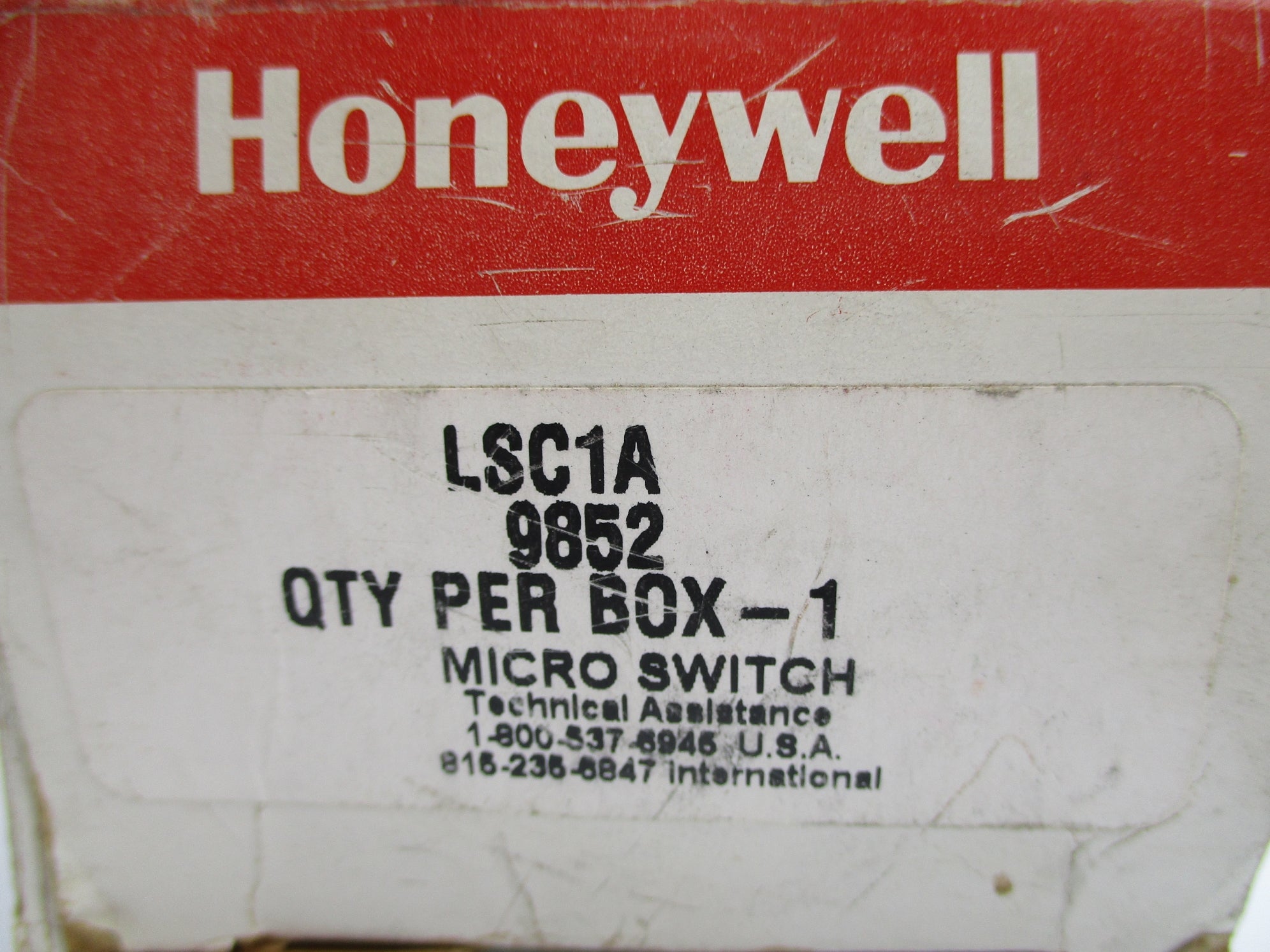 HONEYWELL LSC1A 600VAC 10A NSMP