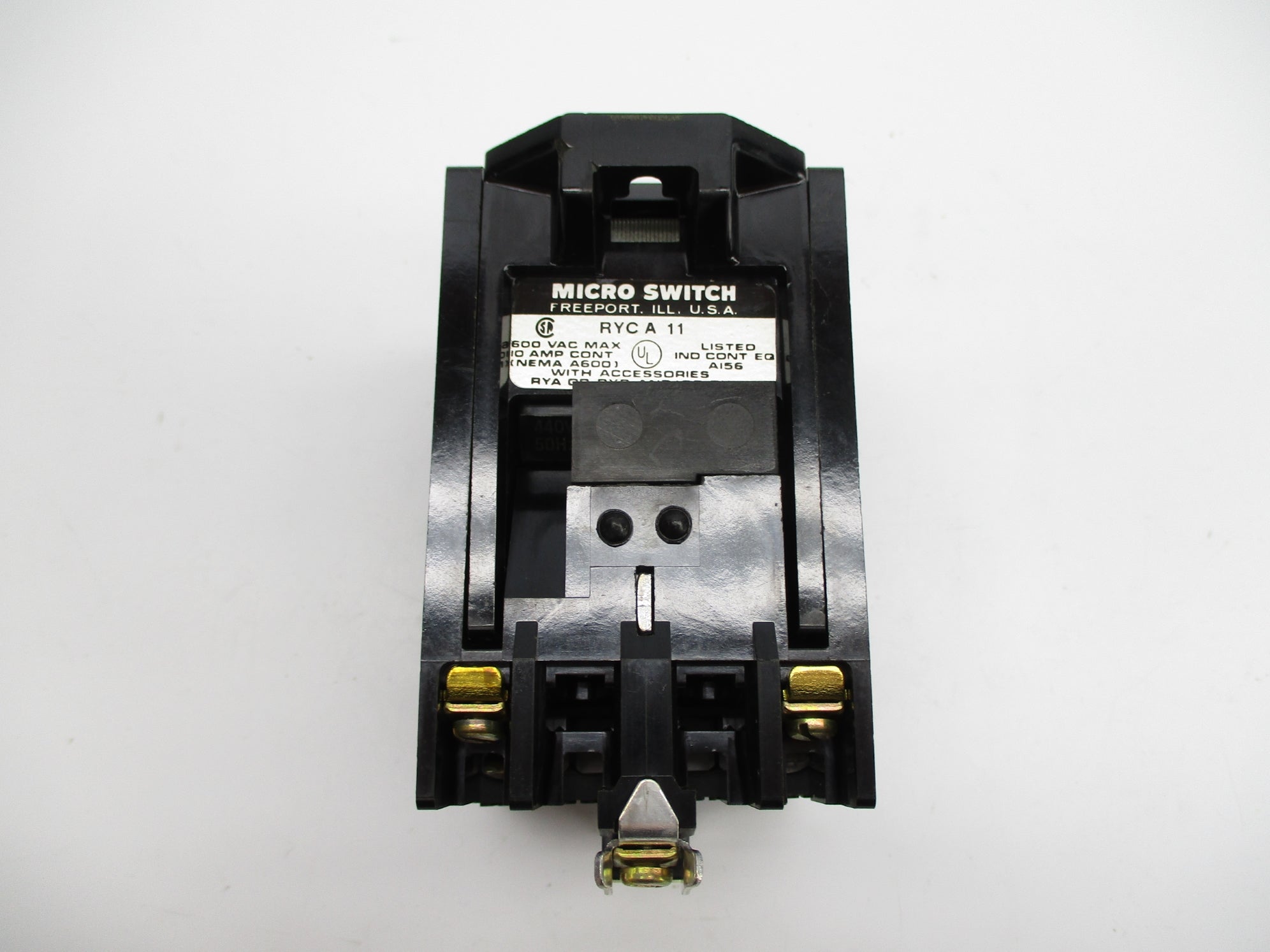 MICRO SWITCH RYCA11-D 600VAC NSMP
