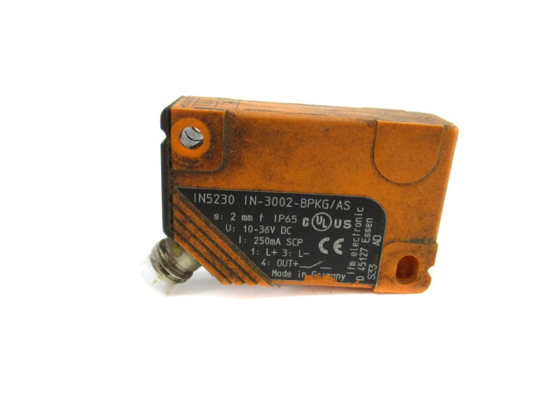 IFM EFECTOR IN-3002-BPKG/AS IN5230 10-36VDC UNMP