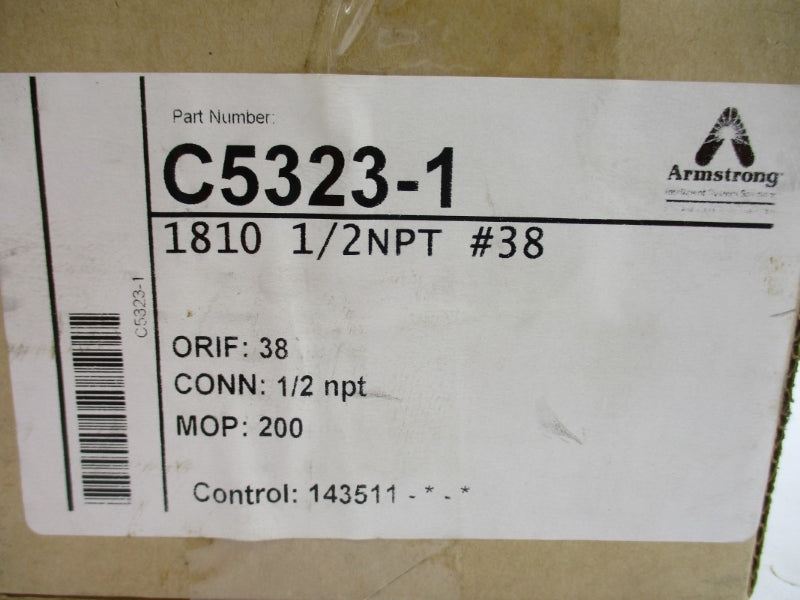 ARMSTRONG C5323-1 1810 400PSI 1/2" NSMP