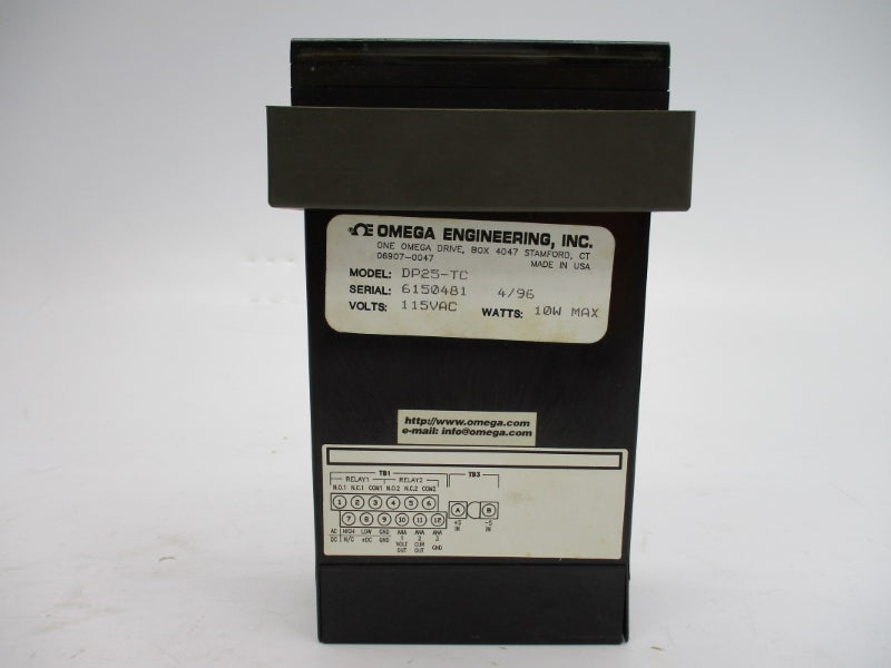 OMEGA ENGINEERING DP25-TC 115VAC NSMP