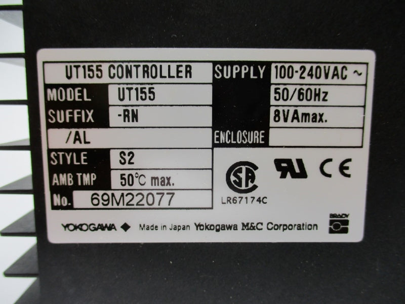 YOKOGAWA UT155-RN/AL 100-240VAC NSNP