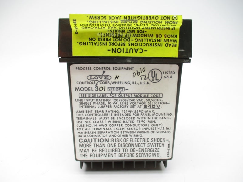 LOVE CONTROLS 301 3308-120 240VAC 5A NSNP
