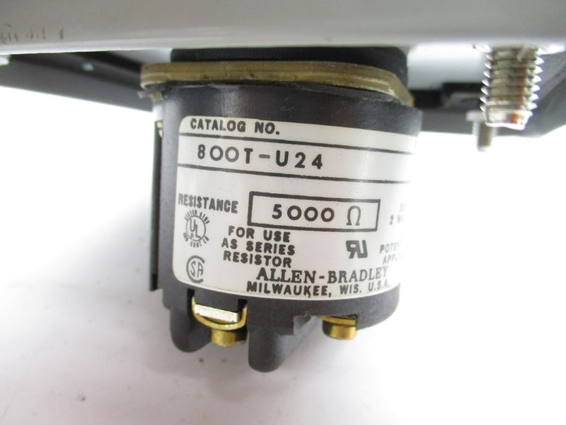 ALLEN BRADLEY 800T-U24 SER. P 300VAC (AS PICTURED) UNMP