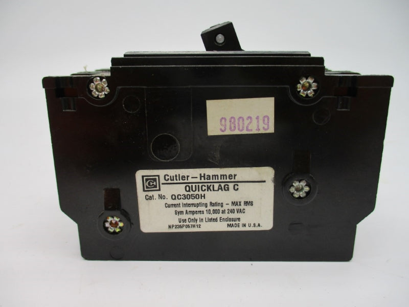 CUTLER HAMMER QC3050H 240VAC 50A UNMP
