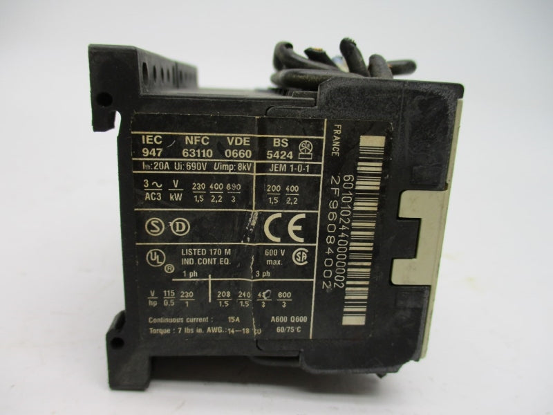 TELEMECANIQUE LP2K-0601 24V 20A UNMP