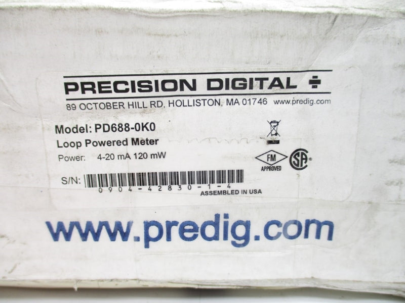 PRECISION DIGITAL PD688-0K0 NSMP