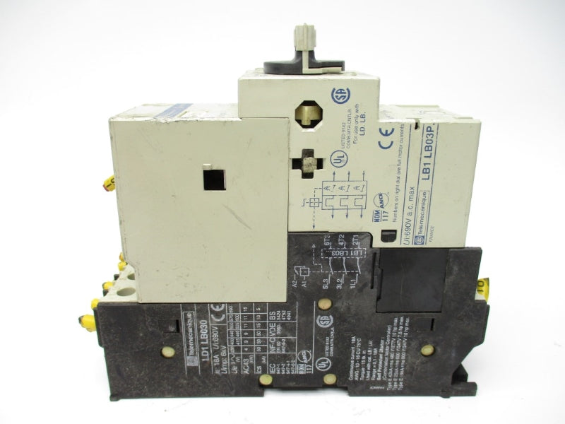 TELEMECANIQUE LB1LB03P 105-120V 1-1.6A UNMP